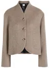 Reformation Owen Wool-blend Jacket In Multi