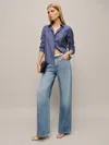 Reformation Palmer Lived-in Baggy Jeans In Powell