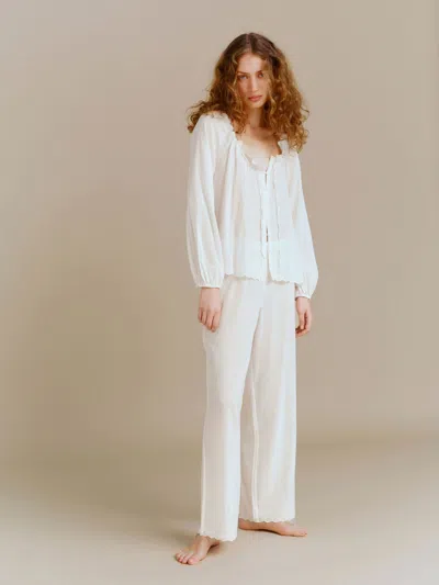 Reformation Paloma Pajama Set In Multi