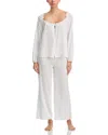 Reformation Paloma Pajama Set In White