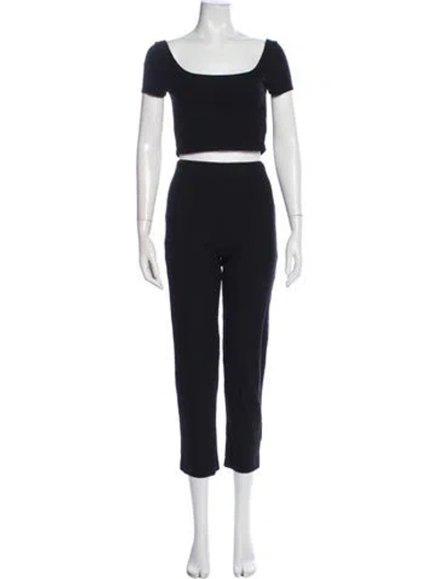 Pre-owned Reformation Pant Set In Blue