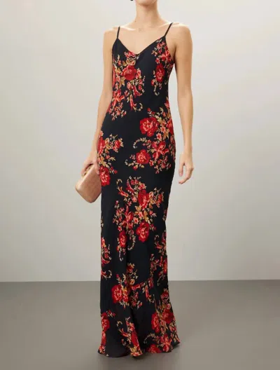 Reformation Parma Dress In Admire In Multi