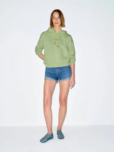 Reformation Patagonia W's '95 Oval Logo Daily Hoody Lichen Green Xs