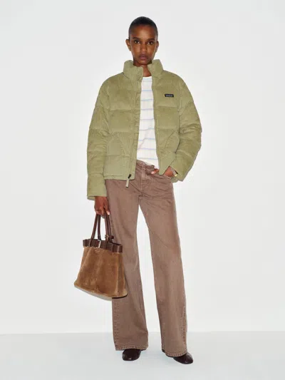 Reformation Patagonia W's Cord Fjord Jacket Ivory Large In Green