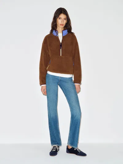 Reformation Patagonia W's Shearling Recrafted Marsupial Beer Bottle Brown Large