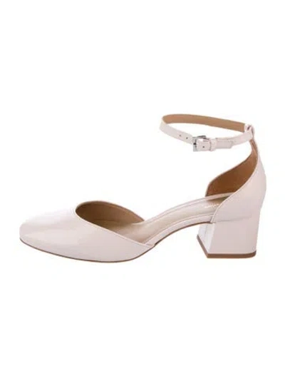 Pre-owned Reformation Patent Leather D'orsay Pumps In Pink