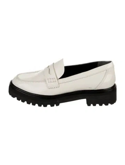 Pre-owned Reformation Patent Leather Loafers