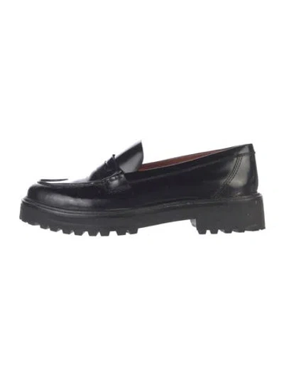 Pre-owned Reformation Patent Leather Loafers In Multi