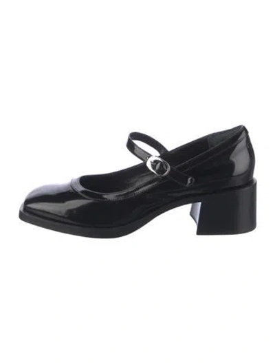 Pre-owned Reformation Patent Leather Pumps In Black