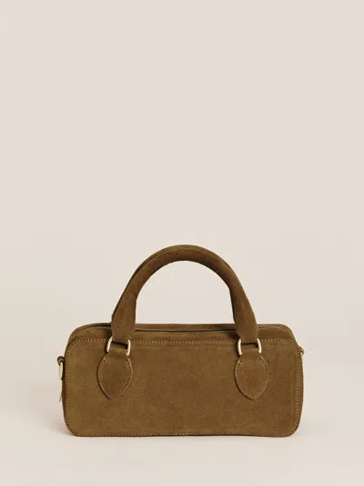 Reformation Patrizia Crossbody Bag In Bog