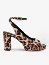 Reformation Paulette Platform Sandal In Multi