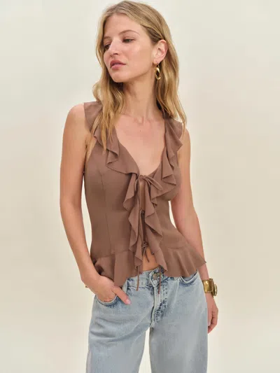 Reformation Paulette Top