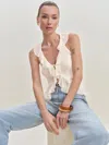 Reformation Paulette Top In Gossamer