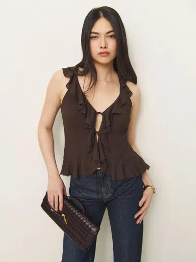 Reformation Paulette Top In Mole
