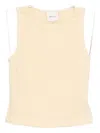 Reformation Pears Knit Top In Neutral
