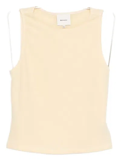 REFORMATION PEARS KNIT TOP