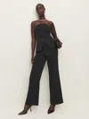 Reformation Pears Knit Two Piece In Charcoal