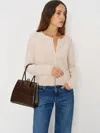 Reformation Peppa Top Handle Brown In Brown
