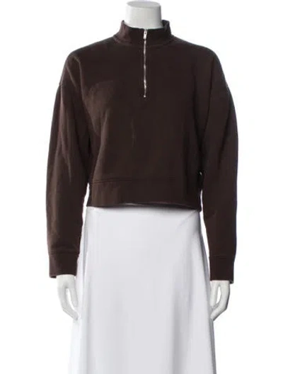 Pre-owned Reformation Performance Jacket In Brown