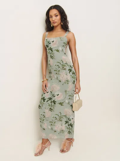 Reformation Petites Chime Dress In Pergola