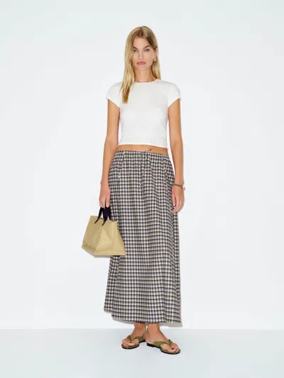 Reformation Petites Cleo Skirt Xsp In Multi