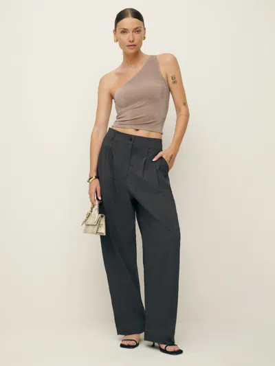 Reformation Petites Danielle Pant In Morel