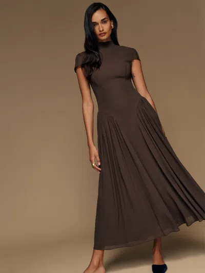 REFORMATION PETITES MAVEN DRESS