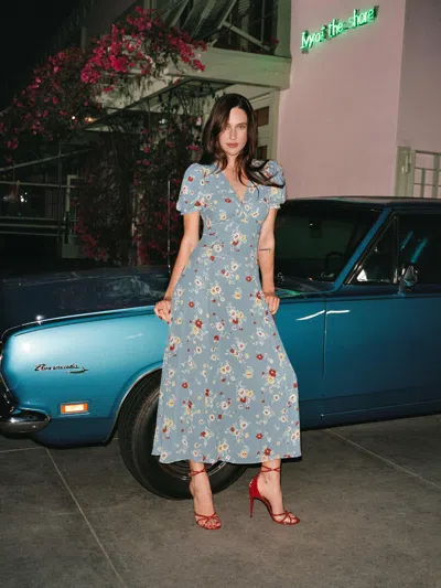Reformation Petites Michelle Dress In Janie
