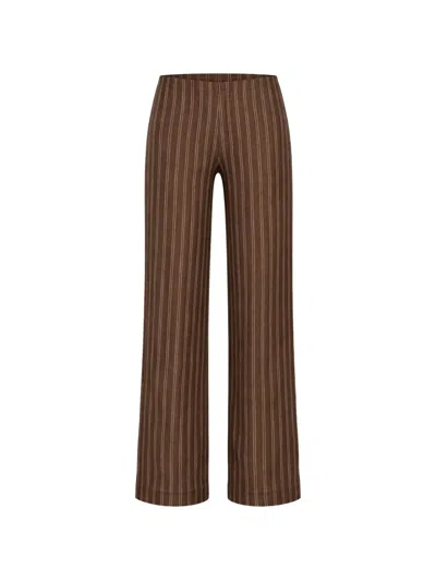 Reformation Petites Vida Low-rise Trousers In Multi