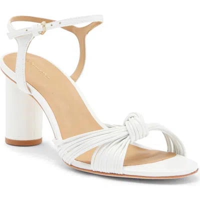 Reformation Petra Ankle Strap Cylinder Heel Sandal