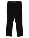 Reformation Pierre Mid Rise Pants In Black
