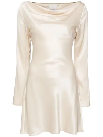 Reformation Pike Dress In Neutrals