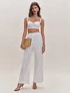 Reformation Pippa Two Piece In Ivoire