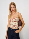 Reformation Pixie Top In Multi