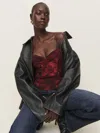 Reformation Pixie Top In Sanguine