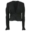 Reformation Meadowlark Top In Black