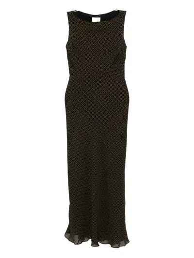 Reformation Prescott Dress In Black