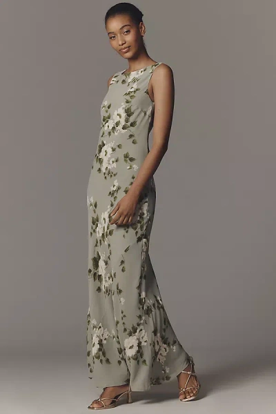 Reformation Prescott Maxi Dress In Gray