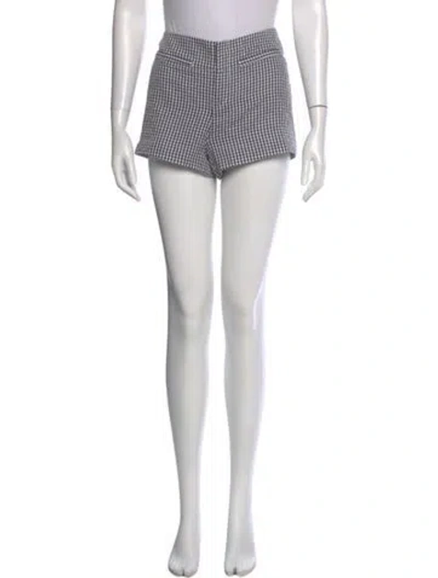 Pre-owned Reformation Printed Mini Shorts W/ Tags In Neutral