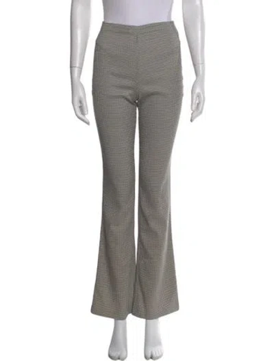 Pre-owned Reformation Printed Wide Leg Pants In Multi
