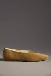 Reformation Prudence Ballet Flats In Brown