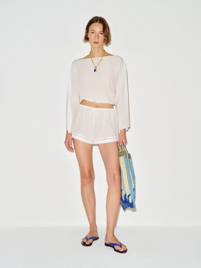 Reformation Rachel Two Piece Ivory Small In White