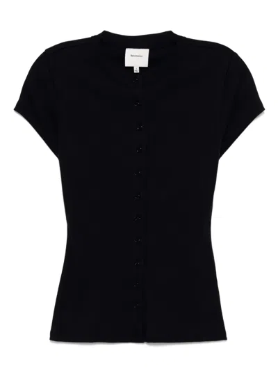Reformation Raelynn Top In Black