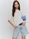 Reformation Raye Mid Rise 6" Relaxed Jean Shorts