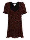 Reformation Rebecca Dress In Red