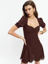 Reformation Rebecca Dress In Rowan