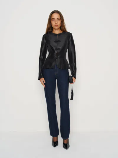 Reformation Regin Jacket In Black