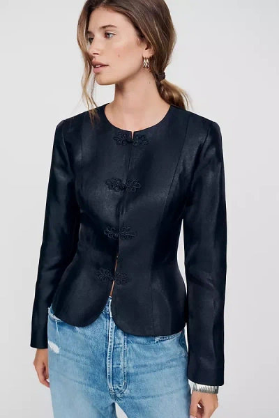 Reformation Regin Jacket In Black