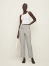 REFORMATION REMI CROPPED LINEN PANT