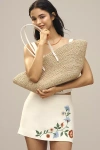Reformation Ren Linen Mini Skirt